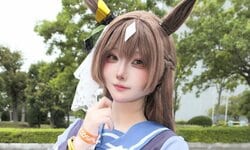 お気に入りは「ウィッグのぱっつん」！『ウマ娘』サトノダイヤモンドのコスプレ