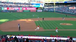 大谷翔平、開幕に向けて快足準備OK！ 四球出塁後の走塁に「足はや！」「周東がいたわ」の声