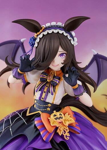 ゲーム『ウマ娘 プリティーダービー』ハロウィン仕様のライスシャワー