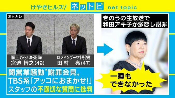 宮迫にTV番組が不適切質問、批判の背景にネットの全編配信？ 柴田阿弥「会見は記者の競争の場ではない」 1枚目