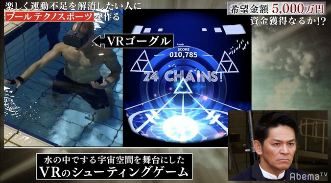 「VRゲーム×プール」で健康寿命を促進！？　水中カメラマン「実現には5000万円が必要」 3枚目