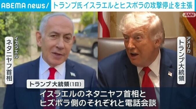 ネタニヤフ首相とトランプ大統領