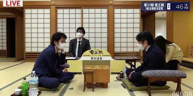 久保九段VS稲葉八段　関西トップ棋士対決は注目の夜戦へ／将棋・竜王戦1組出場者決定戦 1枚目