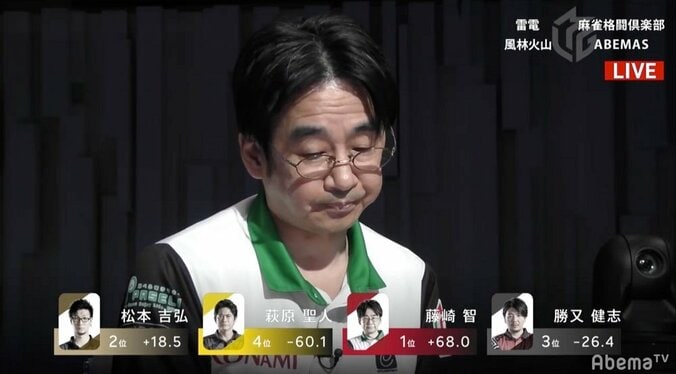 “忍者”藤崎智、Mリーグ流忍術を会得 積極策で待望の初勝利に感慨深げ／麻雀・Mリーグ 2枚目