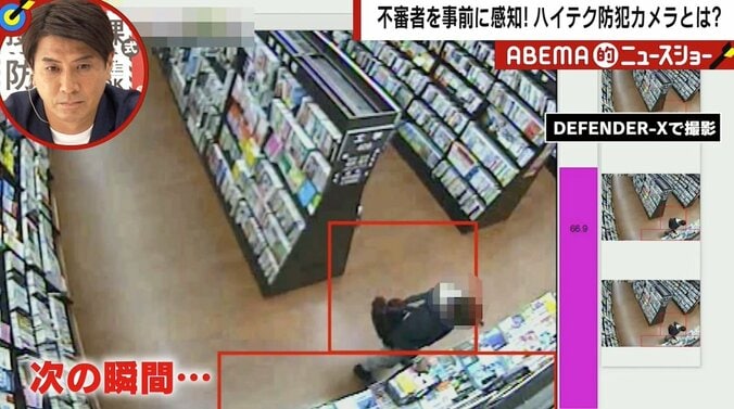 エコバッグ普及で“万引き4倍増” 入店直後に不審者を検知する防犯カメラ、防犯対策の切り札になるか 1枚目