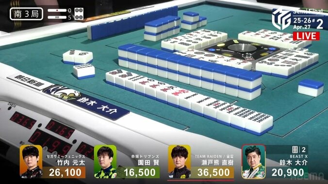 タイミング最高！1巡回しが見事にハマった七対子一発ツモ