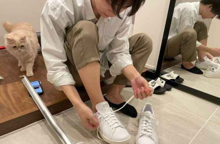  あいのり・桃の夫、妻から交際記念日に貰ったプレゼントを紹介「ずっと見てられますねえ」 