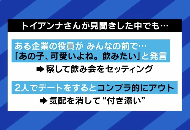 トイアンナ氏が見聞きした情報