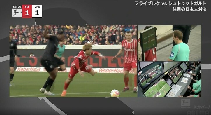 「これが、リツ・ドウアンです！」 まさに堂安劇場、幻のゴールやPK誘発ドリブルなど大活躍 日本人4選手が躍動“バーデン・ヴュルテンベルク・ダービー”を制する