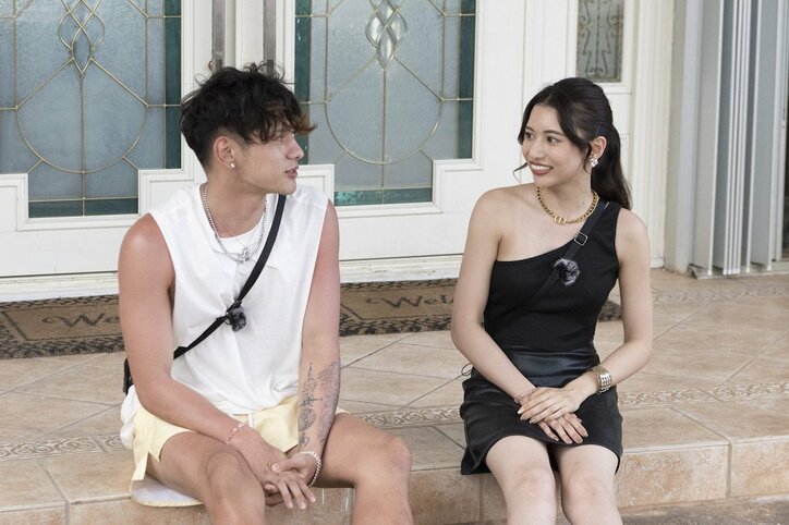 露出度高めな水着女子の積極的アピールに衝撃 ニューヨーク屋敷「あんな水着着る子は早いねん」『シャッフルアイランド Season2』