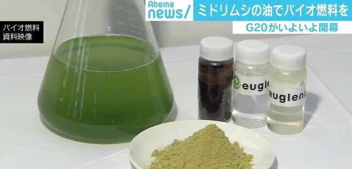 G20開幕の裏で注目、ミドリムシ由来の「バイオディーゼル燃料車」が世界初の公道走行