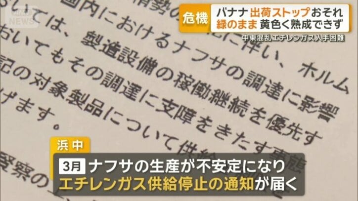 供給停止の通知