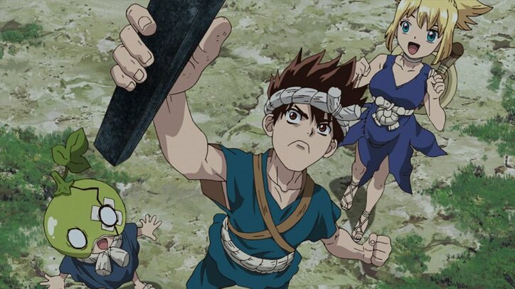 アニメ「Dr.STONE」第9話、千空たちの前に怪しい男が現れ… 先行カット解禁