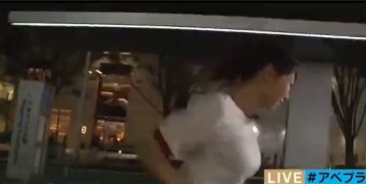 美人気象予報士、体操着姿で坂道を全力疾走 『全力坂にリベンジ!』