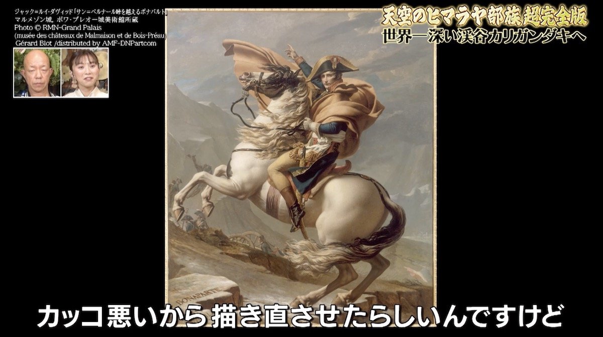 ナポレオンが乗っていたのは馬じゃなかった!? ナスDが明かす豆知識