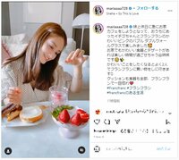谷まりあ&妹とのイチゴをたっぷり使った“おうちカフェ”動画にファン絶賛「可愛いすぎ」「めっちゃ美味しそう」