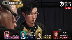 腹を括って戦うしかないんだ！松本吉弘、決死の四暗刻リーチに心震えるファン「かっけーよ」／麻雀・Mリーグ