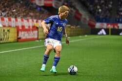 日本代表の10番・堂安律が6試合ぶりのゴール！代表通算7ゴール目