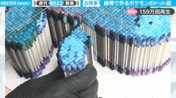 1740本の綿棒に色を付け… 積み重ねて完成する“人気キャラクター”に「鳥肌たった」「発想が天才すぎ」驚きと称賛の声