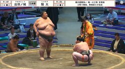 16歳力士、252キロ超巨漢を"電車道" 衝撃の光景「正面からぶちかまして勝った」