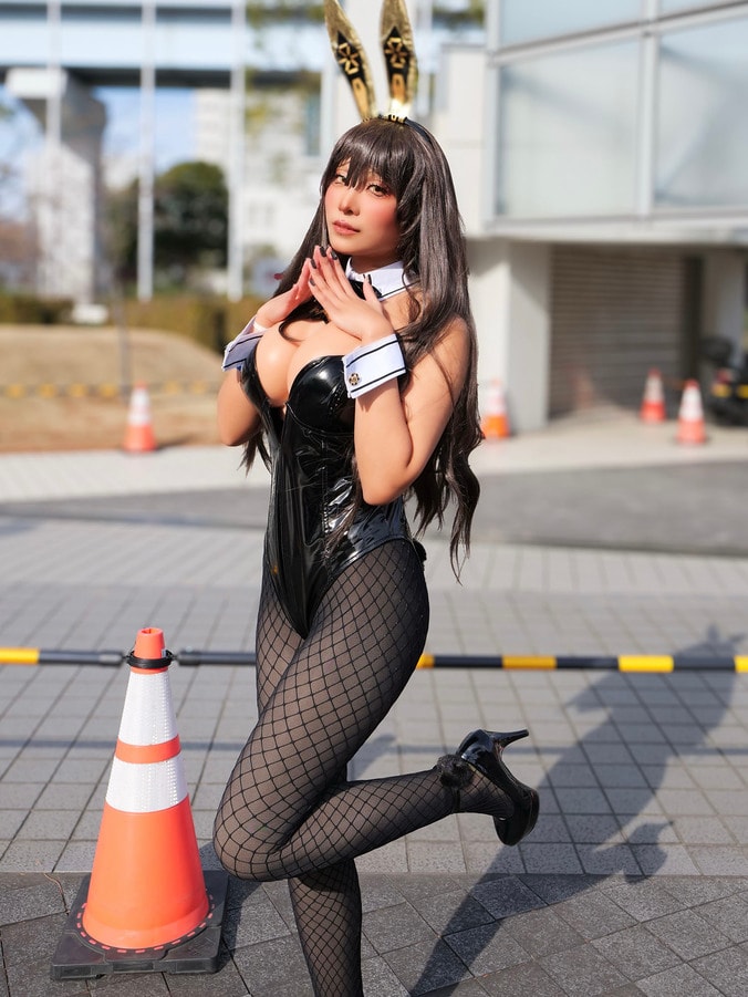 【写真・画像】『勝利の女神：NIKKE』ノワールコスプレ　6枚目