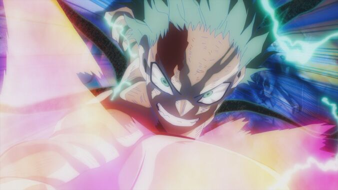 Deku lance une attaque risquée… Publication des visuels en avant-première et du synopsis de l'épisode 6 de l'anime « My Hero Academia - Saison 8 » 4枚目