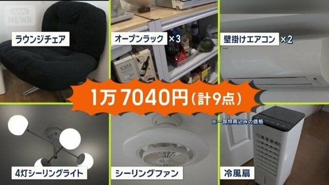 9点で買い取り金額は総額1万7040円