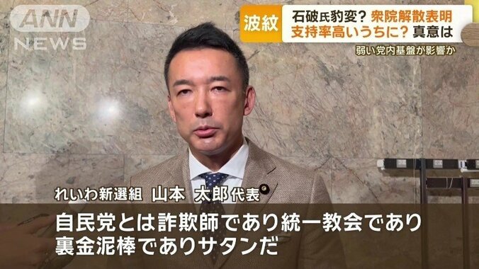 れいわ新選組　山本太郎代表