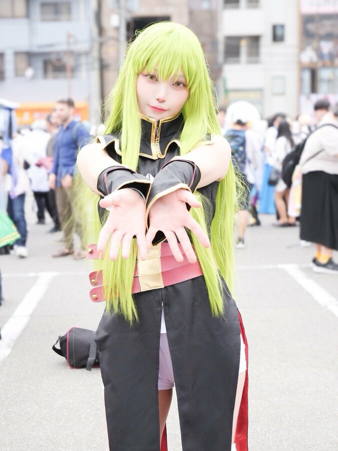 【写真・画像】『コードギアス 反逆のルルーシュ R2』C.C.コスプレ画像　3枚目