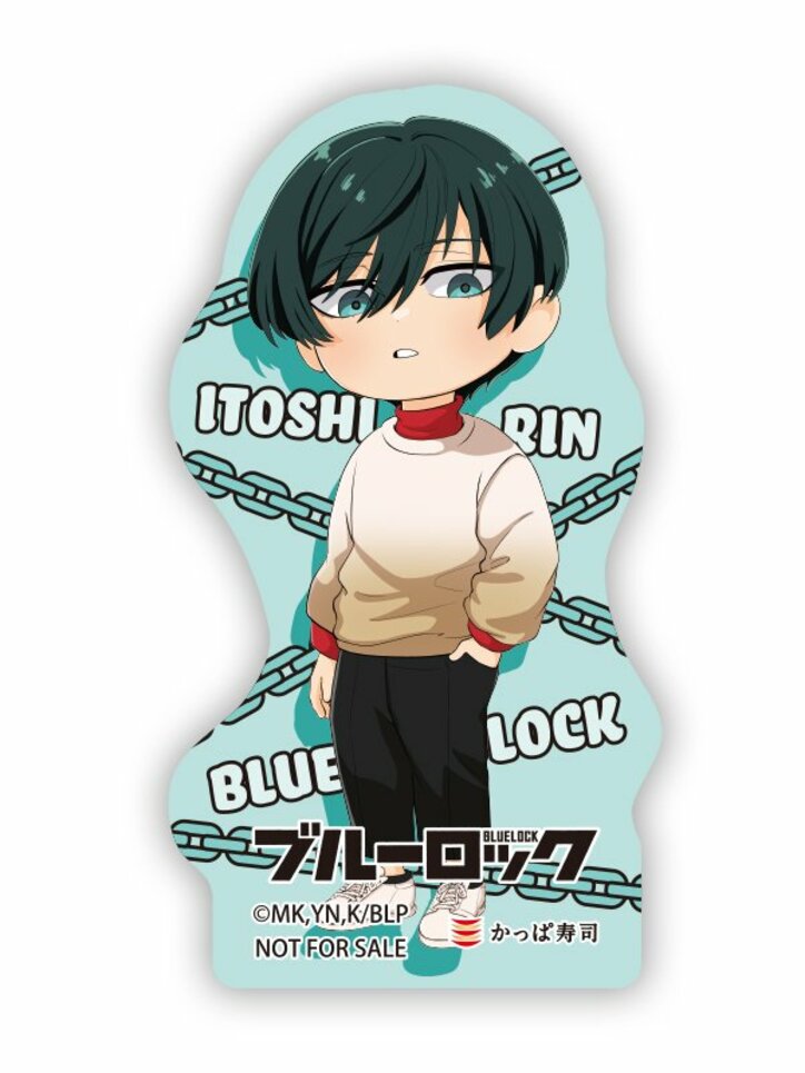 【写真・画像】劇場アニメ『ブルーロック』×かっぱ寿司コラボ第2弾!オリジナルステッカー付きコラボメニューは4月25日から 5枚目