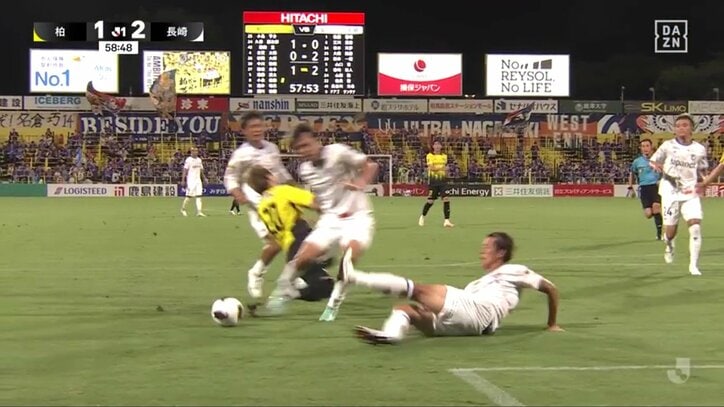 【映像】ボックス内での際どい接触（実際のシーン）