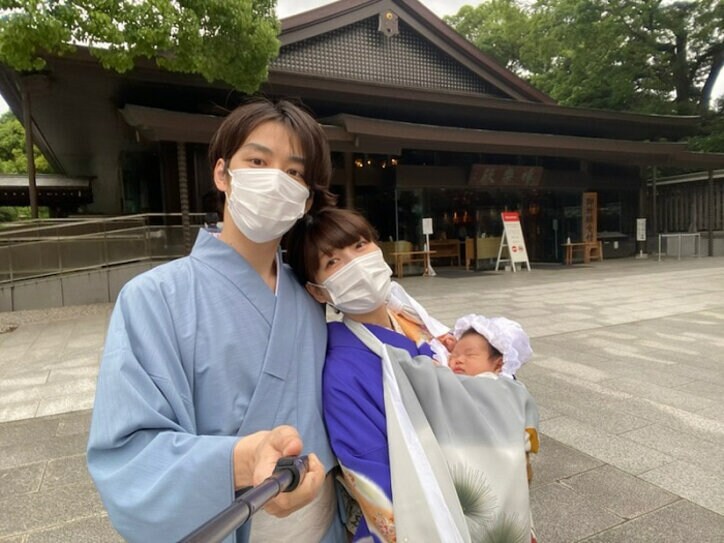 あいのり・桃、心が折れそうになったお宮参り「産後の最強に運動不足な状態で」