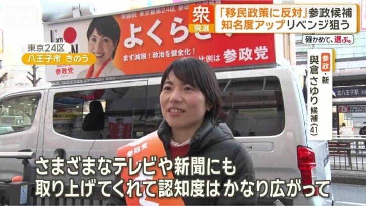 與倉さゆり候補