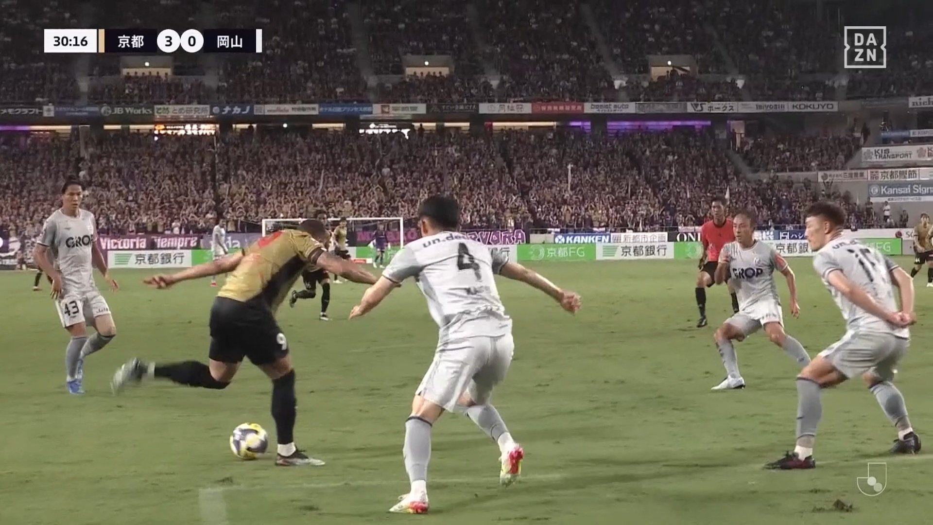 【映像】DF2人を背負いながらの衝撃反転ゴラッソ