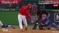 ウォルシュ、大谷翔平に先んじる10号ソロ 「よくあれでいくな」「片手ホームラン」