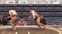 【映像】土俵上を全力ダッシュする力士
