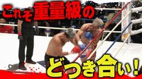 【映像】“戦慄”の右フックで一撃KO