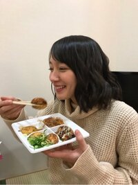 レディ・ダ・ヴィンチの診断『吉岡里帆さんがたこ焼きをパクリ!フーフー顔もいただきました!』