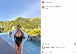 “軽トラ女子”三田悠貴、鬼怒川温泉での圧倒的プロポーション際立つ“ハイレグ”水着姿に「優勝」「めちゃくちゃ可愛い」「最高だね!!」など絶賛の声
