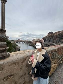 花田虎上の妻、中学入学を控える次女と放課後ディズニー「これからもママと遊んでくれますように」