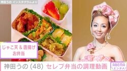 神田うの、5時半起きで作るセレブ弁当のレシピ＆調理中の動画を公開「まずはじゃこ天の出来上がり〜」