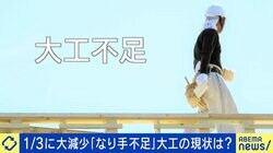 なり手不足＆高齢化進む「大工」の現状 建設業の“2024年問題”も
