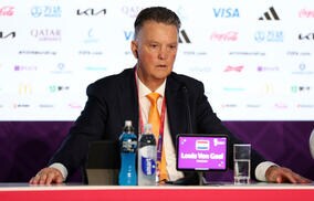 完勝のアメリカ戦を振り返るファン・ハール監督｢ハーフタイムにとても厳しい言葉を口にした｣