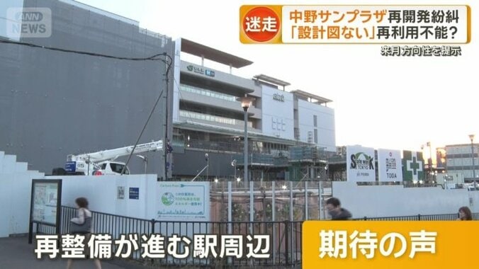 再整備が進む中野駅周辺