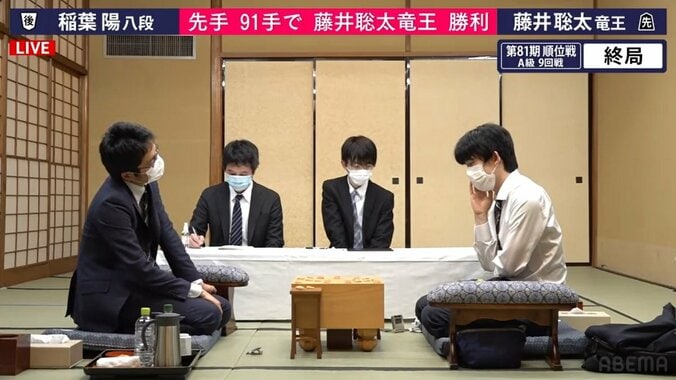 藤井聡太竜王“一番長い日”を19時台に快勝 ファンからは「概念覆しちゃった」「恐ろしい子…」と驚きの声／将棋・順位戦A級 1枚目