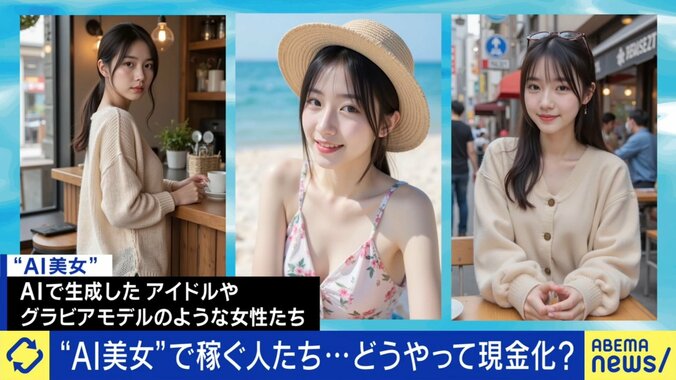 AI美女