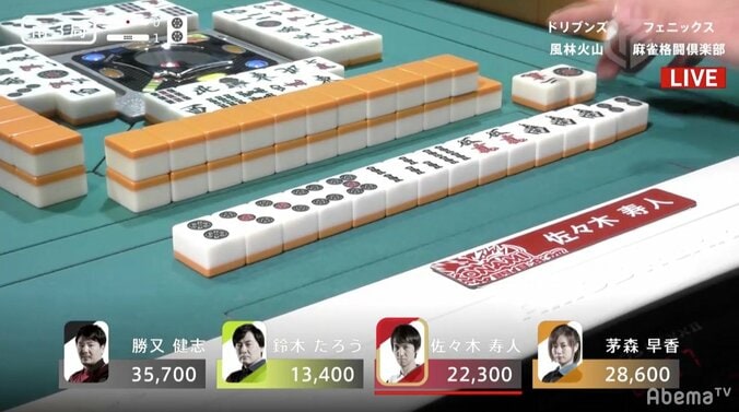 佐々木寿人が“魔王”のツモ力発揮！　連闘をトップ・2着でまとめてファイナル進出へ前進／麻雀・大和証券Mリーグ 2枚目