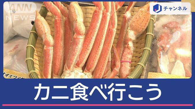 冬の味覚カニ　今年の狙い目は？ 1枚目