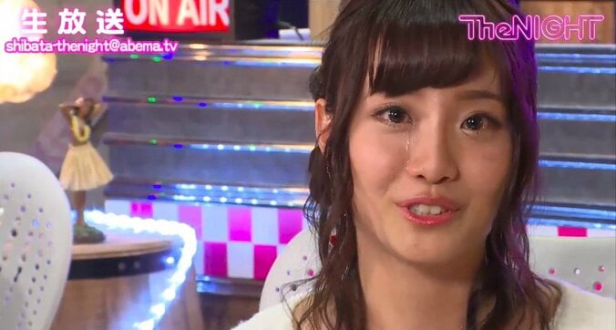 元SKE柴田阿弥、生放送で大粒の涙流す　その理由とは… 1枚目
