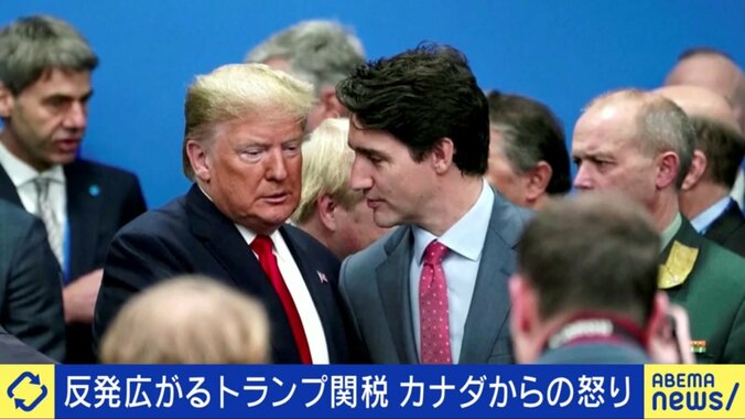 トランプ氏とトルドー氏